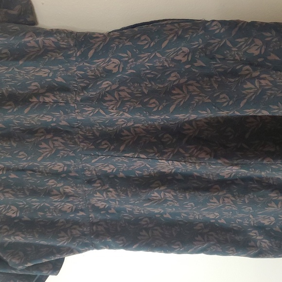 SweetSalt Jumpsuit Size 10 Womens Green Taupe Button Zip Down Scandinavian - Picture 12 of 16